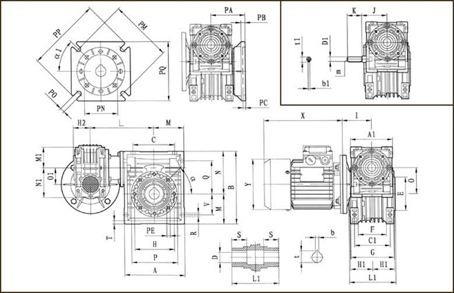 Drv Габариты